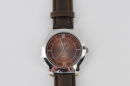 Armbanduhr Quarz von Schubert braun metallic